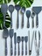 Isıya Dayanıklı Silikon Maşa Kevgir Kepçe Spatula Kaşık Seti (30-28-22-20 Cm) 15 Parça 1