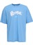 NEW ID OVRS GFX TEE Mavi Erkek Kısa Kol T-Shirt 1
