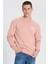 Regular Fit Normal Kesim Pembe Erkek Sweatshirt 1