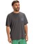 GH QS WORLD FORCE SS Gri Erkek Kısa Kol T-Shirt 1