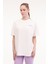Tena Tee Ekru Kadın Kısa Kol T-Shirt 2