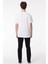 Lightweight SS Wobbly Log Beyaz Erkek Kısa Kol T-Shirt 2