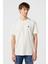 Bisiklet Yaka T-shirt Beyaz Erkek Kısa Kol T-Shirt 1