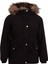 NMFMARLIN PARKA JACKET Siyah Kız Çocuk Kaban 1
