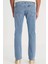 Luke Slim Fit Dar Kesim Mavi Erkek Jean Pantolon 2