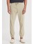 Slim Fit Dar Kesim Bej Erkek Pantolon 1