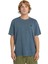 Garment Dye Short Sleeve Mavi Erkek Kısa Kol T-Shirt 1