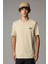 M S/S SIMPLE DOME TEE Bej Erkek Kısa Kol T-Shirt 1