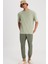 Jogger Non Denim Pantolon Haki Erkek Pantolon 3