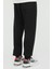 Woven Badge Sweatpant Siyah Erkek Eşofman Altı 2