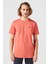 Bisiklet Yaka T-shirt Kiremit Erkek Kısa Kol T-Shirt 1