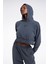 Belında Hoodıe Mavi Kadın Sweatshirt 6