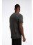 RI Left Chest Logo Gri Erkek Kısa Kol T-Shirt 3