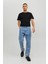 JJEORGANIC BASIC TEE SS O Siyah Erkek Kısa Kol T-Shirt 6