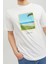 JORTULUM LANDSCAPE TEE SS Beyaz Erkek Kısa Kol T-Shirt 6