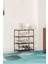 Kalın Metal Çubuklu 4 Katlı Lüx Ayakkabılık Metal Borulu Raf Organizer 3