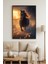 Gün Batımında Koşan At Mdf Tablo – Uv Baskılı, Çerçeveli Modern Ofis & Ev Duvar Dekoru – 70X100 cm 1