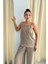 Camel Askılı Bluz Pantolon Takım 3
