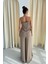 Camel Askılı Bluz Pantolon Takım 5
