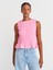50845 Kolsuz Crop Bluz-Pembe 1