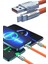 Android ve Ios Uyumlu 180 Derece Type-C Şarj Kablosu 4
