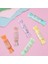 Mini Şeker 6’lı Fosforlu Kalem Seti – Renkli Pastel Highlighter + Şeffaf Çanta 3