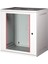 - 12U 19" Cam Kapaklı Duvar Tipi Rack Kabinet – Genişlik: 544 mm | Derinlik: 400 mm – Açık Gri (Demonte) 2