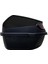 XT08-B 32 Litre Motosiklet Arka Çanta Siyah Parlak Su Geçirmez ABS Top Case Çift Kilitleme Üniversal 6
