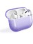 Airpods Pro 2 Uyumlu Vlmr Allstar Airbag 32 Parlayan Simli Saydam Renkli Kılıf-Mor 1