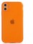 iPhone 11 Uyumlu Vlmr Mun Silikon-Turuncu 1