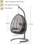 Class Bahçe Salıncağı - Kahve Rattan Zebra Minder 2