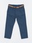 Lcw Kids Indigo Basic Erkek Bebek Kemerli Pantolon 3