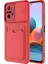 Xiaomi Redmi Note 10 Pro Kılıf ​vlmr Kartix Kapak-Kırmızı 1
