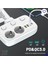 Akım Korumalı 2’li Ayrı Anahtarlı Priz, 2x Priz, 3x Usb, 1x Type-C, 2 mt Kablo, Hızlı Şarj 2