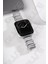 Armis Serisi Paslanmaz Çelik Kordon, Apple Watch Series SE/11/10/9/8/7/6/5/4/3 ile Uyumlu, 42MM/41MM/40MM/38MM, Gümüş 3