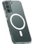 Samsung Galaxy S22 Plus Kılıf Magneticsafe Şeffaf Silikon - Şeffaf 2