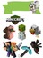 Minecraft Yenilebilir Cupcake ve Pasta Resim Baskı 1