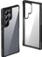 Galaxy S24 Ultra Kılıf Şeffaf Sert Pc Arka Yüzey Tasarımlı Vlmr Edo Kapak-Siyah 1