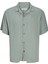 JJEJEFF SOLID RESORT Yeşil Erkek Gömlek 1