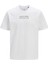JPRBLUATLAS SS TEE Beyaz Erkek Kısa Kol T-Shirt 1