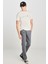 Regular Fit Grafik Bas Ekru Erkek Kısa Kol T-Shirt 3