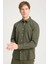 LS Gömlek Haki Erkek Gömlek 1