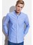 Uzun Kollu Gömlek Mavi Erkek Gömlek 1