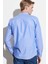Uzun Kollu Gömlek Mavi Erkek Gömlek 2