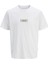 JORSPLIT FAKESTITCH BRAND Beyaz Erkek Kısa Kol T-Shirt 1