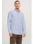 JJEOXFORD SHIRT LS NOOS Mavi Erkek Gömlek 1