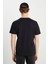 Regular Fit Small Logo Siyah Erkek Kısa Kol T-Shirt 2