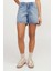 Jjxx JXLAURA SHORT MW DENIM SH Mavi Kadın Uzun Kollu Gömlek 1
