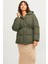 JXWORLD PUFFER JACKET Yeşil Kadın Kaban 6