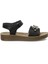 166929.Z5FX Siyah Kadın Comfort Sandalet 1